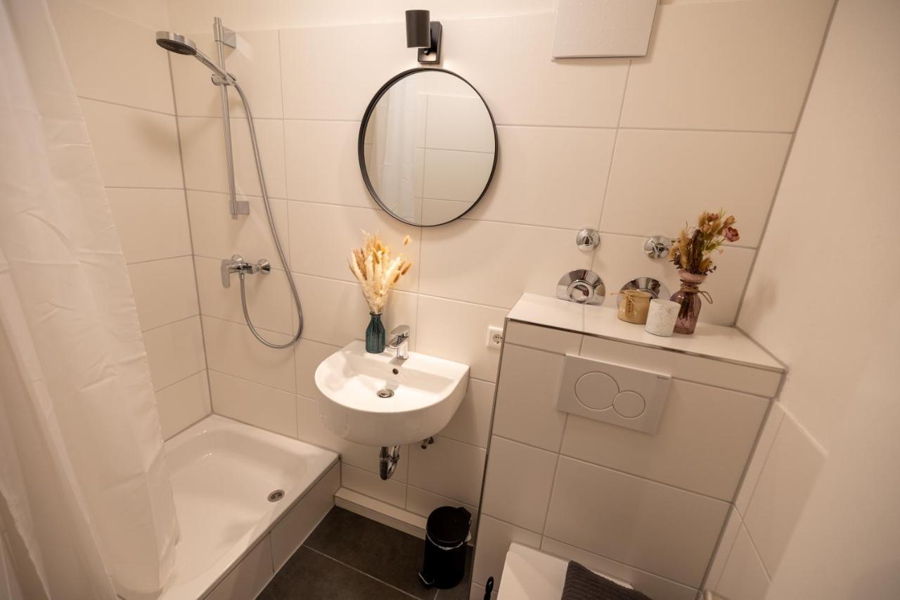 Luettje Bude - Mit Privatparkplatz Bremerhaven Bagian luar foto